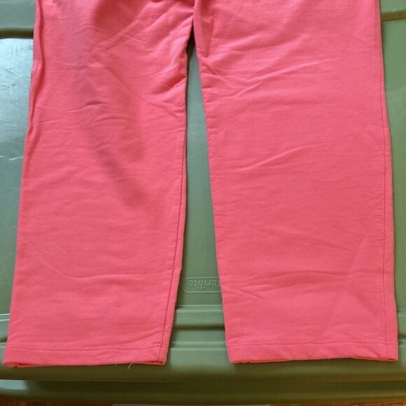 The Wave Sports Cropped Pink Sweatpants with Working Drawstring Size small. - Picture 7 of 7